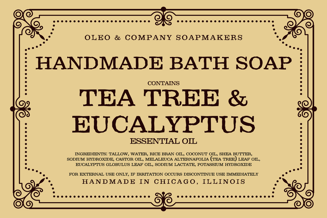 Tea Tree & Eucalyptus Bath Soap