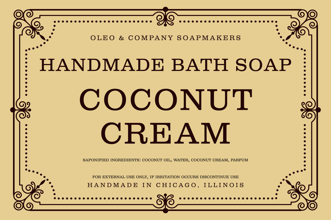 Crema de Coco - Coconut Oil Bath Soap