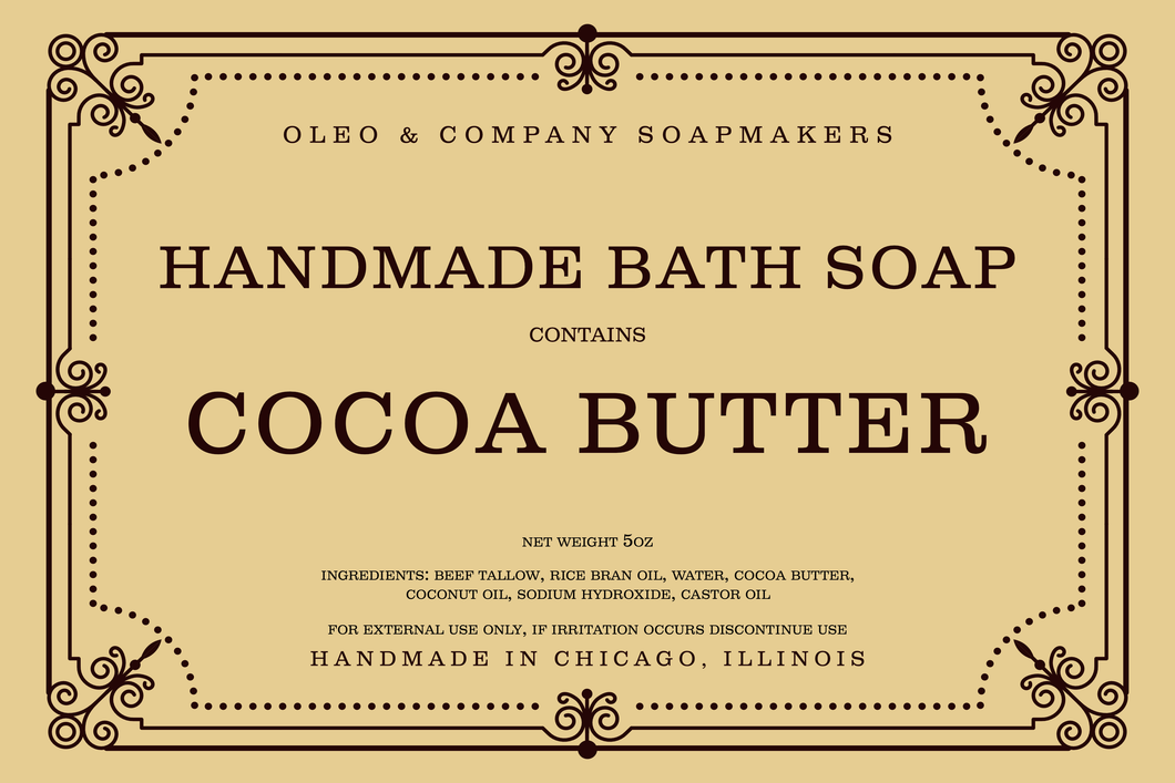 Cocoa Butter Bath Soap